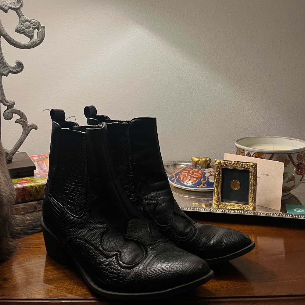 Free people cowgirl bootie